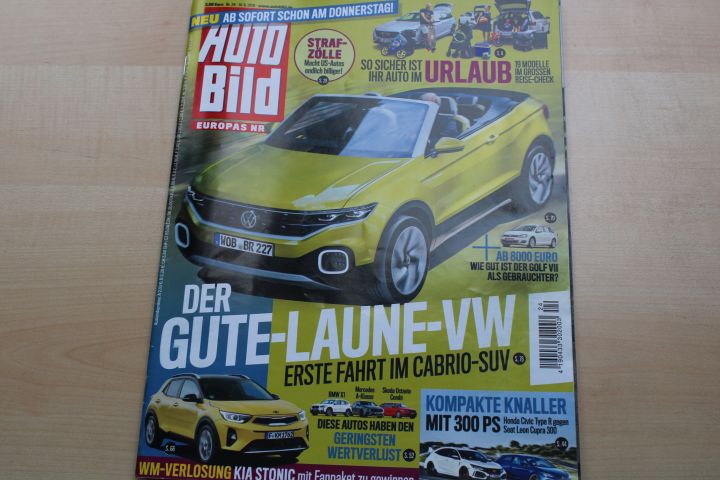 Deckblatt Auto Bild (24/2018)